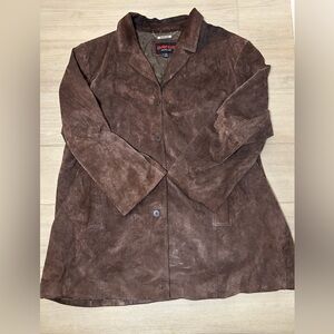 Avenue Genuine Suede Women’s Coat